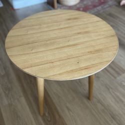 Oak End Table