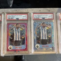 PSA 10 Lionel Messi Fileteado