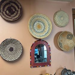 Woven Native Design Basket Collection 