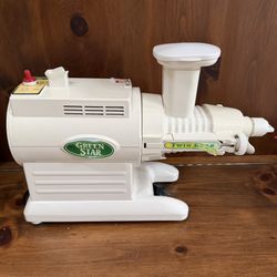 Green Star TriBest Twin Gear GS-1000 Juicer - Complete