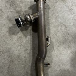 Evo X Open Dump Mid Pipe