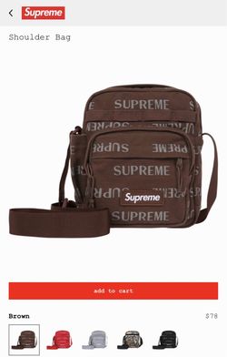 Supreme FW26 shoulder bag