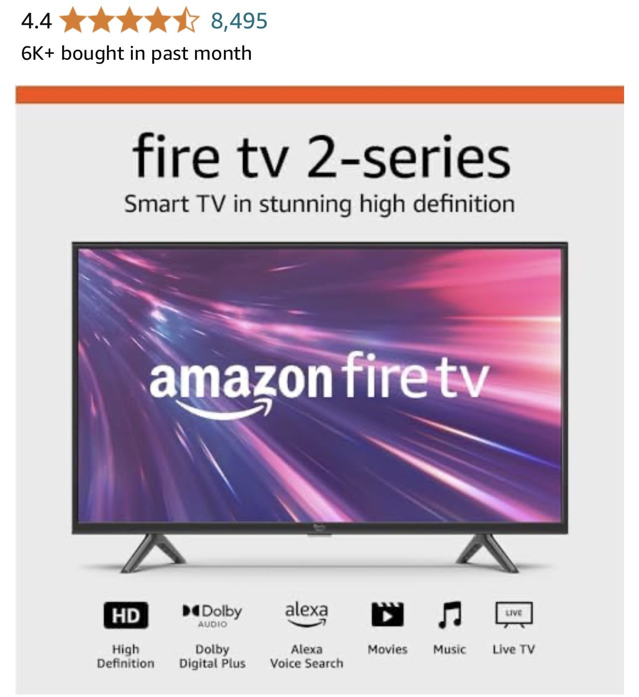 Amazon Fire TV 32 Series HD smart TV with Fire TV Alexa Voice