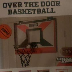 espn Electric Basketball Door Hoop 