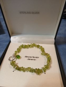 Peridot braclet