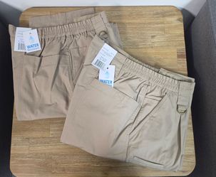 Khaki BDU Cargo Tactical Pants 38x36  Durable Security & Workwear Pants