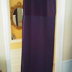 Plum Color Shower Curtain