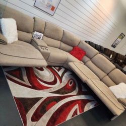 COMFY NEW ALEJANDRA RECLINING SECTIONAL SOFA ON SALE ONLY $1399. IN STOCK SAME DAY DELIVERY 🚚 EASY FINANCING 