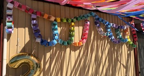 Handmade Colorful PaperChain