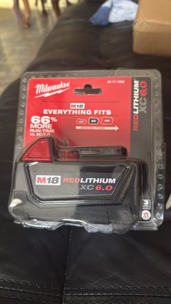 Milwaukee M18 RedLithium XC 6.0 Battery