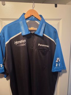 Nascar polo shirt great cond xl