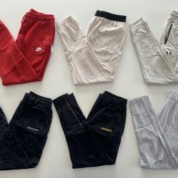 Men’s Joggers Bundle - Nike Tech, Alphalete, Under Armour - Size Medium - Excellent Condition - Light Wear