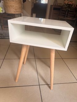 White Side Table