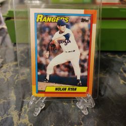1990 Topps Nolan Ryan Card Number One