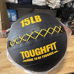 ToughFit Soft Wall Ball 15LB