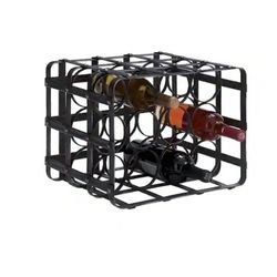 Litton Lane 12 Bottle Black Metal Wine Holder "Price Is Firm "