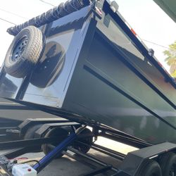 Smooth Finish Dump Trailer