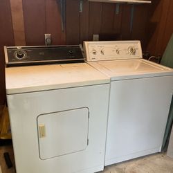 Washer And dryer