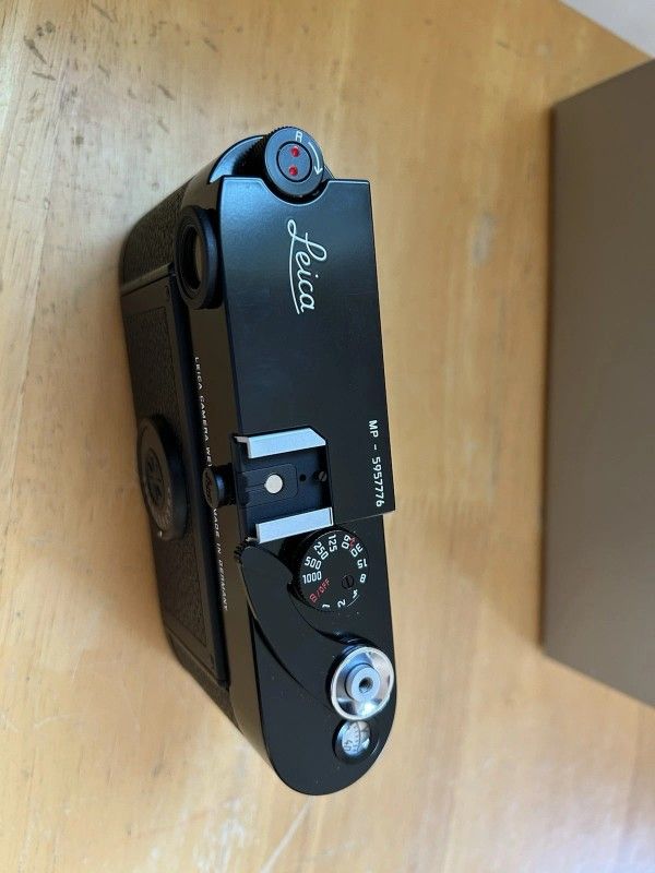 Leica MP 35mm .72 Camera - Film Rangefinder German - Black Paint