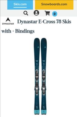 Snow ski Dynaster E cross 78
