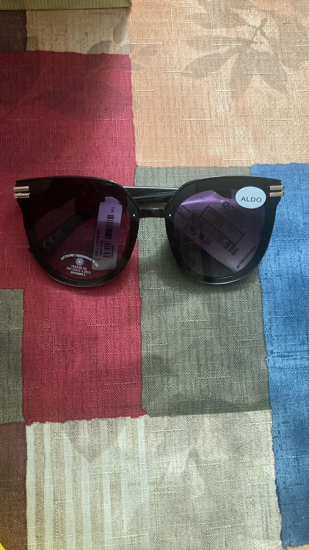 Brand New Black ALDO Sun Glasses