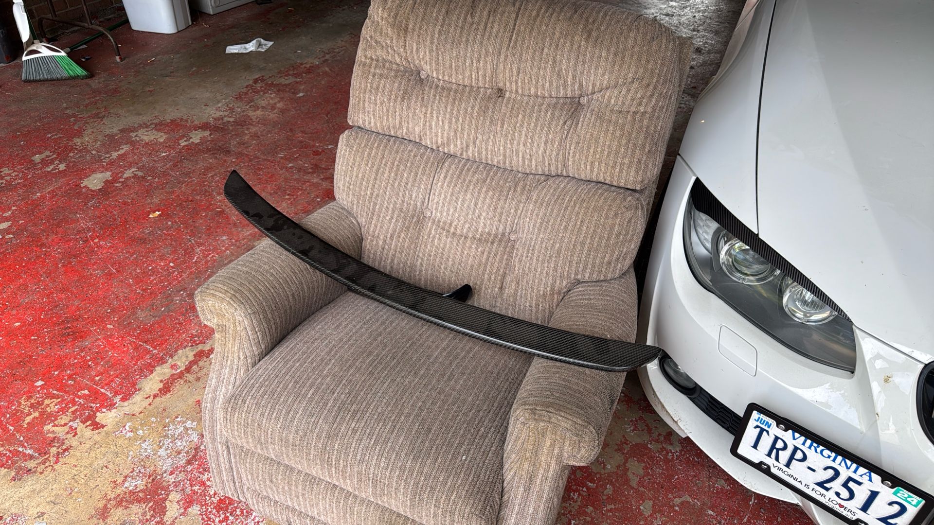 Carbon fiber, spoiler, universal