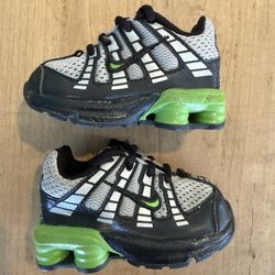 Nike Shox Style Baby Shoes Size 3c In Excellent Condition 