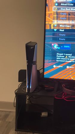 Ps5 Pro with headset and 3 controllers