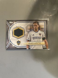 Chicharito mls relic card