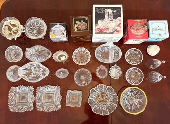 Vintage Crystal Collection – 15+ Pieces