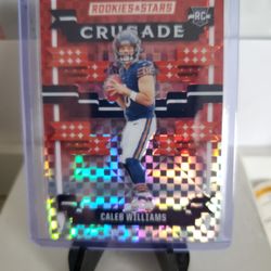 Bears Caleb Williams Rookie Refractor Card