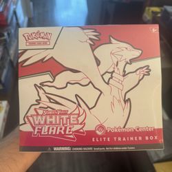 Pokémon White Flare Pokemon Center Etb