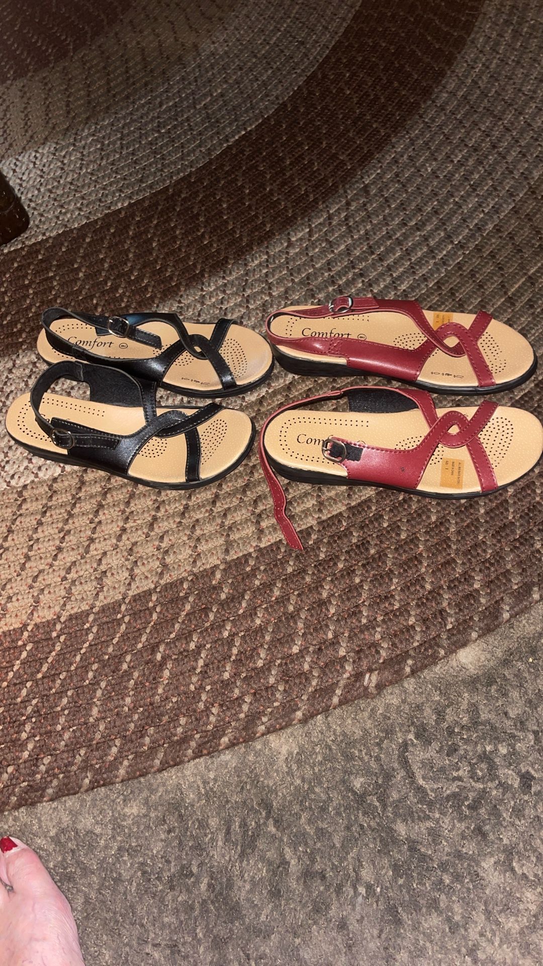 Sandal type shoes