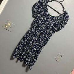 Flower Print Dress 
