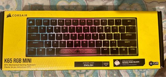 Corsair K65 RGB Mini 60% Mechanical Gaming Keyboard