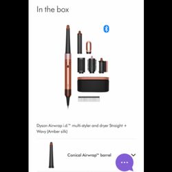 Dyson Airwrap With Attachments Brand New 