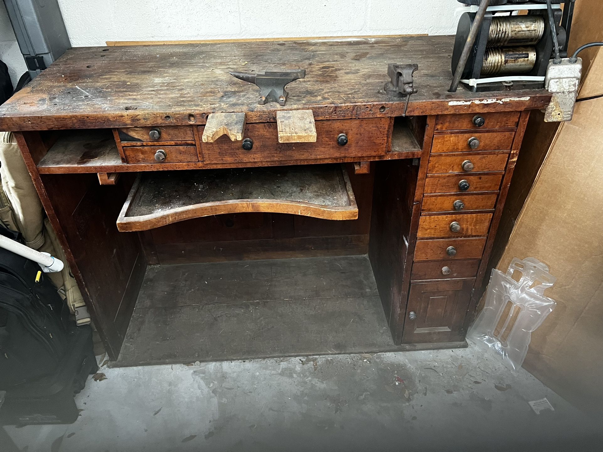 ANTIQUE JEWELERS BENCH