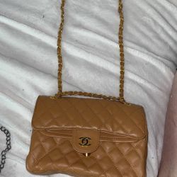 Tan/Beige crossbody Or Shoulder Bag