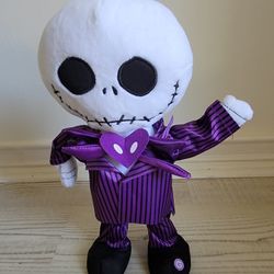 Disney The Nightmare Before Christmas Jack Skellington Halloween Dancing Plush