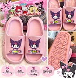 ๐๐ CUTE KUROMI PINK SLIDES FOR SALE! ๐๐