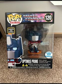 Optimus Prime Funko Pop Exclusive Lights And Sound