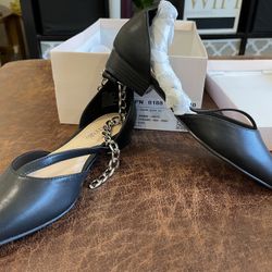 Just Fab Black Flats 