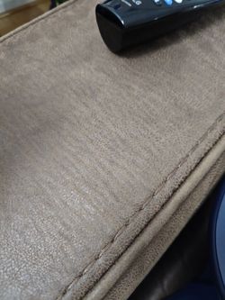 Costco Bryce Reclining sofa brown excellent condition