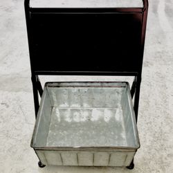 Kirklands Small Storage (includes space to write with chalk)