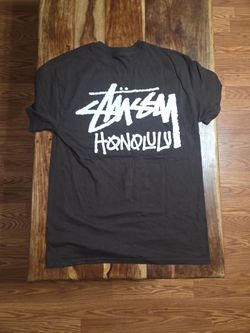 Stussy Honolulu Men's Brown  Graphic T-Shirt