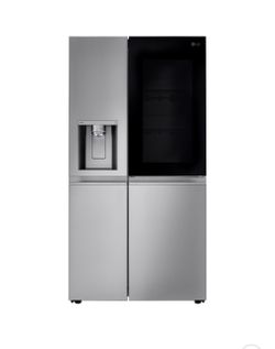 LG Side-by-Side Refrigerator with InstaView Craft Ice