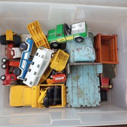 Vintage Metal Tonka Trucks 
