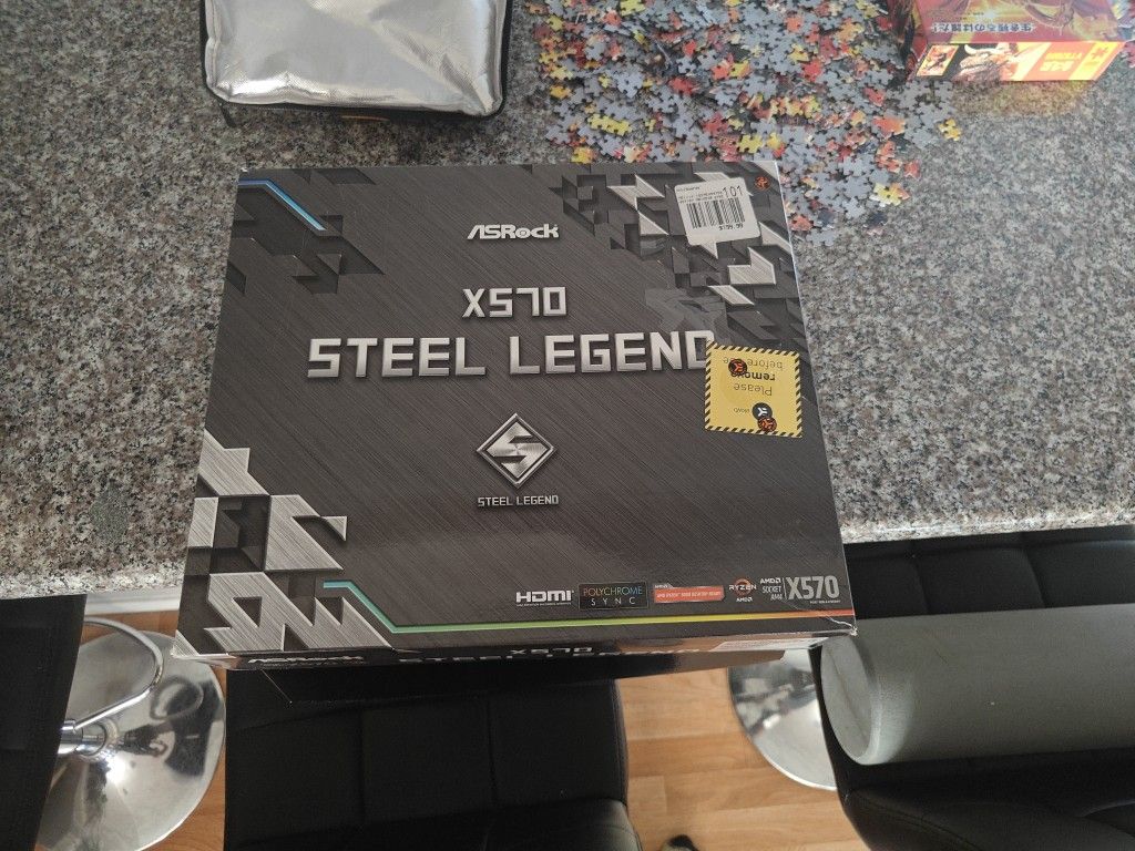ASRock X570 Steel Legend Motherboard ATX AMD X570 AM4