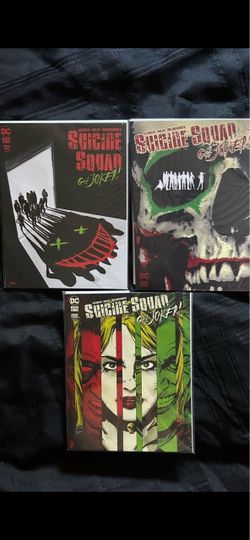DC Black Label Suicide Squad Get Joker (2021) 1 2 3 Cover B Set Jorge Fornes