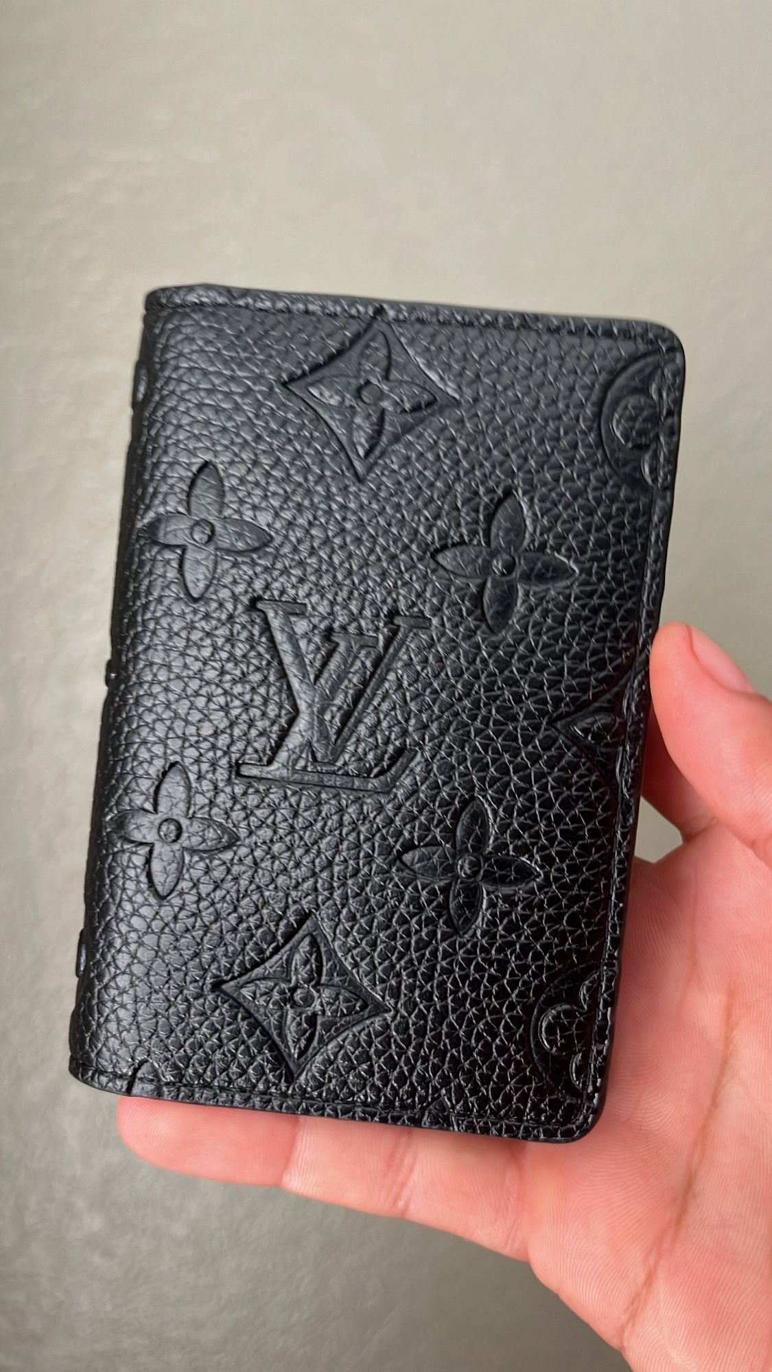 Black Lv Wallet